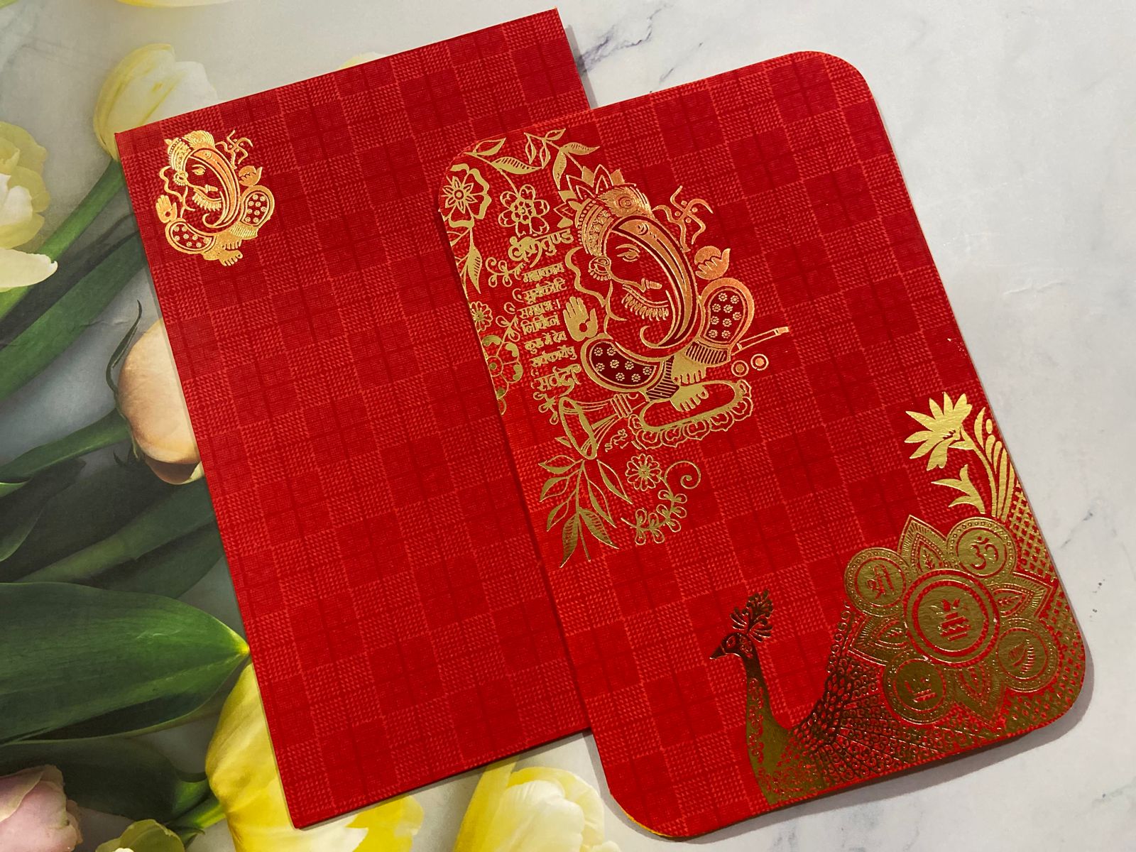 Gulshan Card Collection Designer Wedding Invitation Card (Pack of 50)
